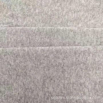 Imitation Rbbit Hair Yarn Polyester Knitted Jersey Fabric